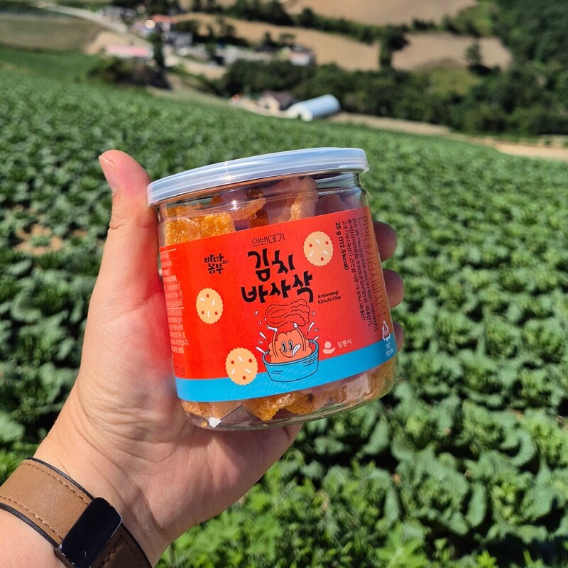 김치바사삭,강릉,초희,복숭아식초,천연발효식초,건강음료